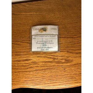 VINTAGE Statue of Liberty Centennial Celebration Pin 1886-1986